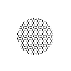 Антибликовая решетка Denkirs Net DK1500-BK 2