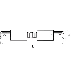 Коннектор гибкий Lightstar Barra 501156 2