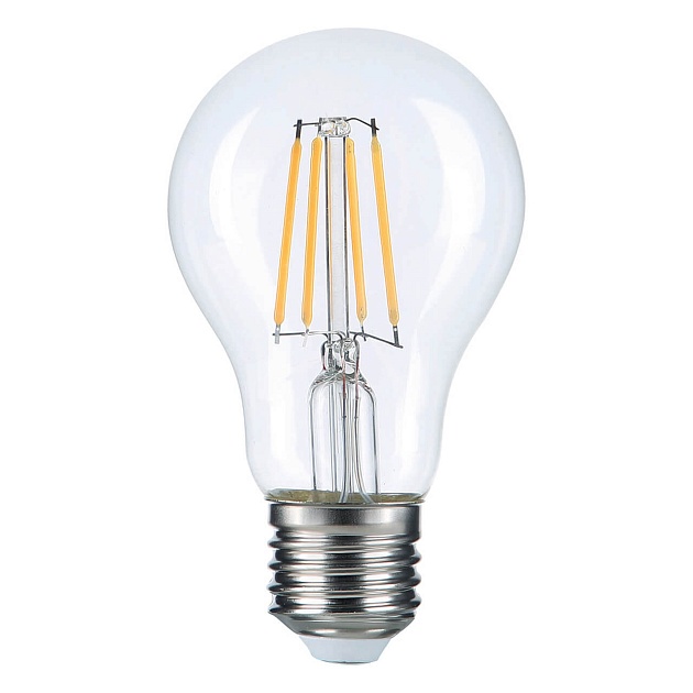 Лампа светодиодная филаментная Thomson E27 11W 4500K груша прозрачная TH-B2064 фото 