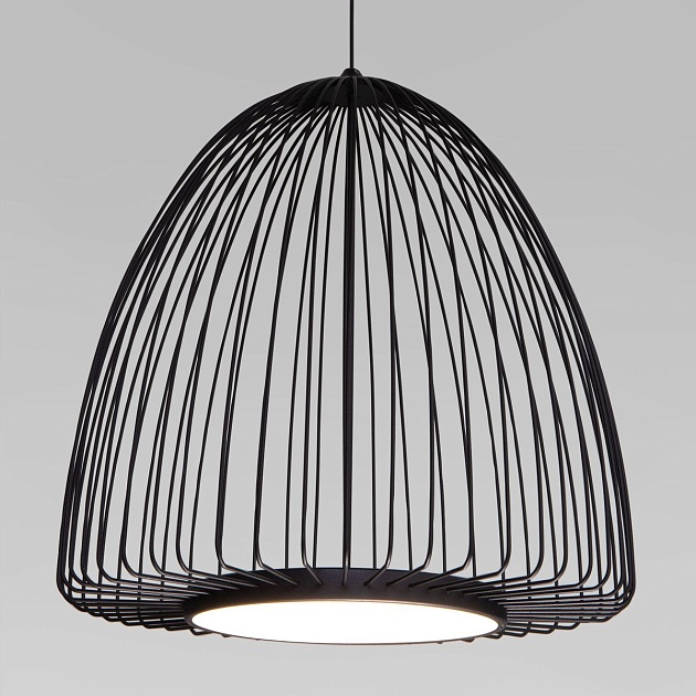 Подвесной светодиодный светильник Eurosvet Comodita 40010/1 LED черный Фото № 4