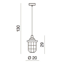 Подвесной светильник Azzardo Howe AZ2375 1