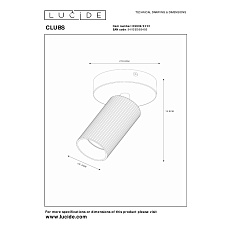 Спот Lucide CLUBS 09939/01/31 1