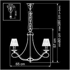 Подвесная люстра Osgona Riccio 705062 3