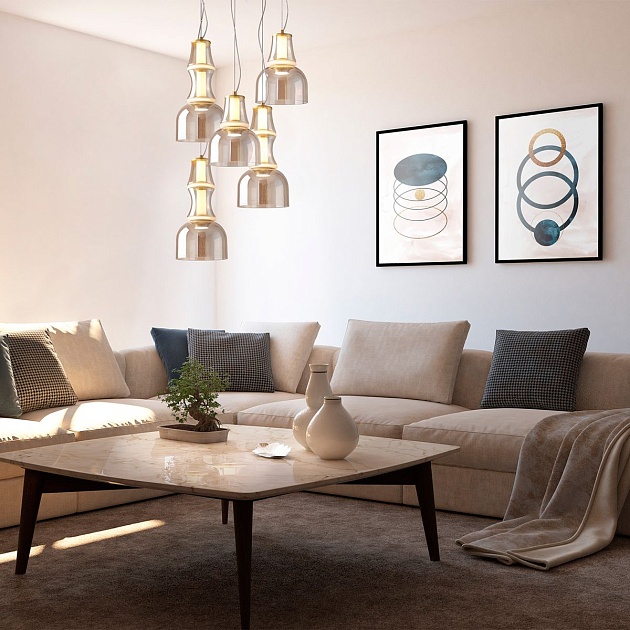 Подвесной светодиодный светильник Favourite Gaudi 4242-2P Фото № 3