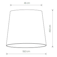 Абажур Nowodvorski Cameleon Cone L 8494 1