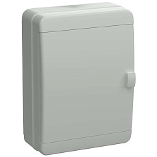 TEKFOR Корпус пластиковый КМПн-24 IP65 серая непрозрачная дверь IEK TF5-KP73-N-24-65-K03-K03