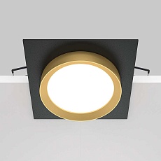 Встраиваемый светильник Maytoni Hoop DL086-GX53-SQ-BG 3