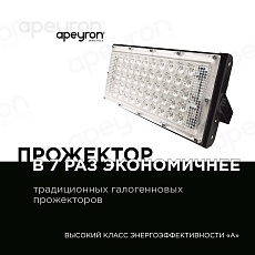 Прожектор светодиодный Apeyron 30W 4000K 05-42 4