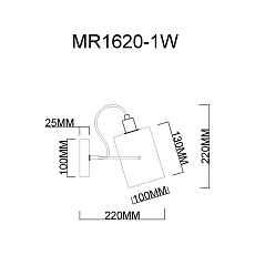 Бра MyFar Sara MR1620-1W 1