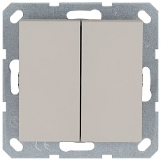 Выключатель двухклавишный Jasmart G3023T 1