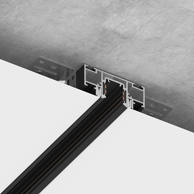 GRAFFIT Трек для натяжного потолка RS 2м черный Фото № 3