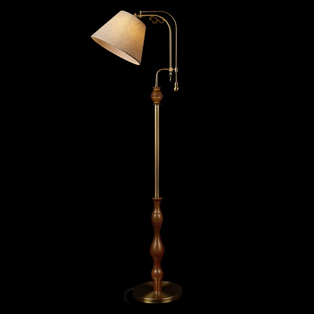 Торшер Loft IT Elaine 10569F Dark wood Фото № 2