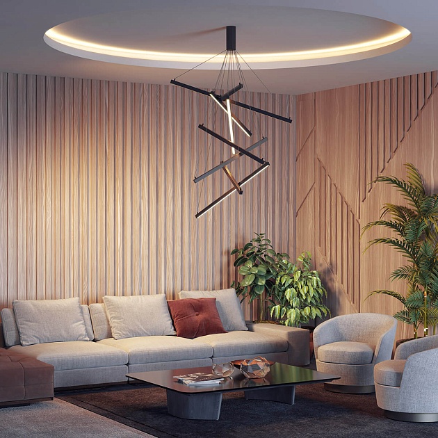 Подвесной светодиодный светильник Odeon Light L-vision Cometa 3860/96B Фото № 6