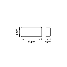 Настенный светодиодный светильник Lightstar Fiume 810517CCT 2