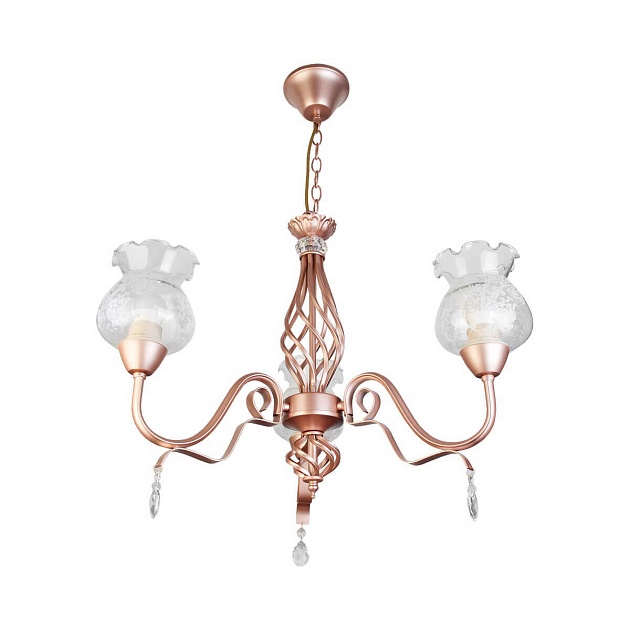 Подвесная люстра Toplight Kelli TL5680D-03PG изображение 1 Подвесная люстра Toplight Kelli TL5680D-03PG Фото № 1