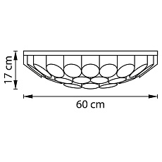 Потолочная люстра Lightstar Siena 720407 2