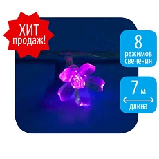 Светодиодная гирлянда Uniel Сакура 220V розовый ULD-S0700-050/DTA PINK IP20 PINK SAKURA 07933 2