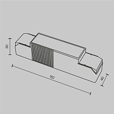 Блок питания Maytoni Technical Triac 23-40V 15-20W IP20 0,35-0,5A PSL-TR40-350-500mA 1