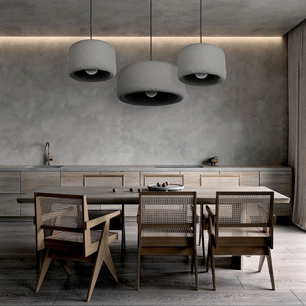 Подвесной светильник Loft IT Stone 10252/500 Grey изображение 5 Подвесной светильник Loft IT Stone 10252/500 Grey Фото № 5