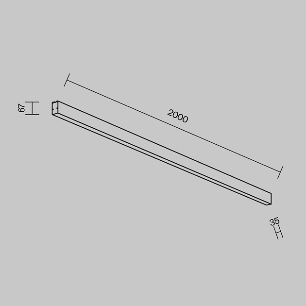 Линейный светильник Maytoni Technical LL311047 Фото № 4