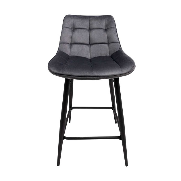 Полубарный стул AksHome Linx темно-серый, велюр 86206 изображение 11 Полубарный стул AksHome Linx темно-серый, велюр 86206 Фото № 11