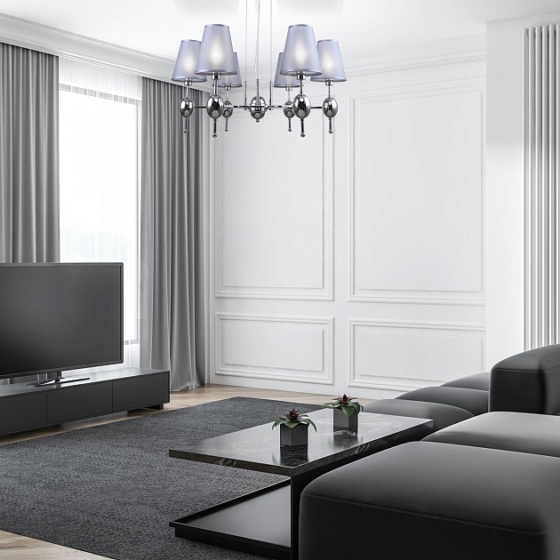 Подвесная люстра Escada Elegy 2106/6S изображение 6 Подвесная люстра Escada Elegy 2106/6S Фото № 6