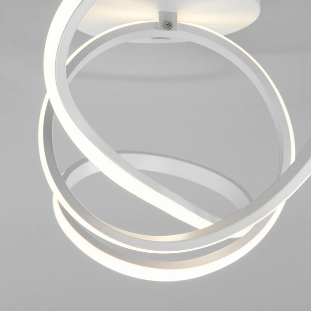 Потолочный светодиодный светильник Eurosvet Fold 90112/1 белый фото 3