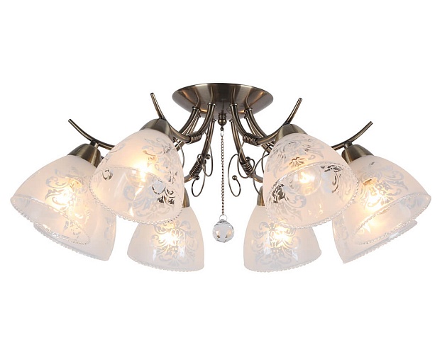 Потолочная люстра Omnilux Casagliana OML-53807-08 изображение 1 Потолочная люстра Omnilux Casagliana OML-53807-08 Фото № 1