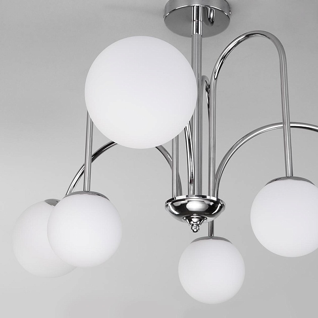 Потолочная люстра Eurosvet Alix 30177/6 хром Фото № 4