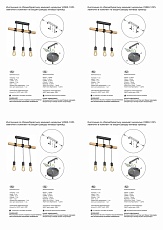 Подвесная люстра Vitaluce V2860-1/3PL 1