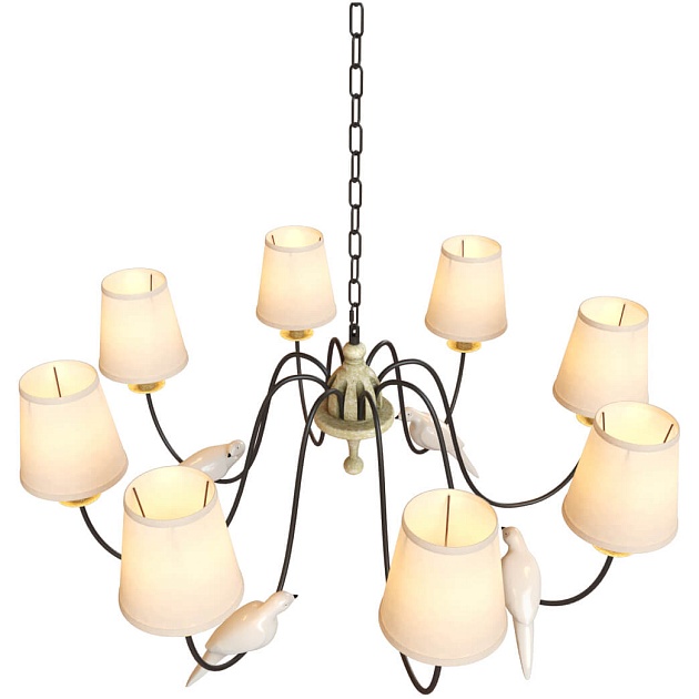 Подвесная люстра Loft IT Birds Loft1029A-8 изображение 3 Подвесная люстра Loft IT Birds Loft1029A-8 Фото № 3
