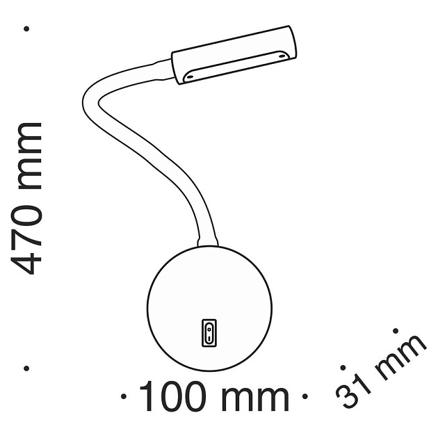 Бра Maytoni Stem C035WL-L3W3K Фото № 7