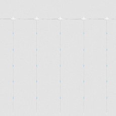 Светодиодная гирлянда Feron Занавес USB белый без мерцания CL591 41639 2