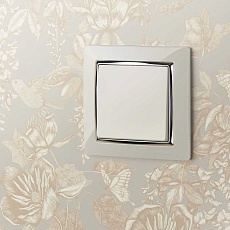 Перекрестный выключатель одноклавишный Werkel слоновая кость W1113003 4690389155581 1