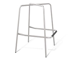 Барный стул Sheffilton SHT-ST33/S29 сиреневая орхидея/хром лак 7530574801 2