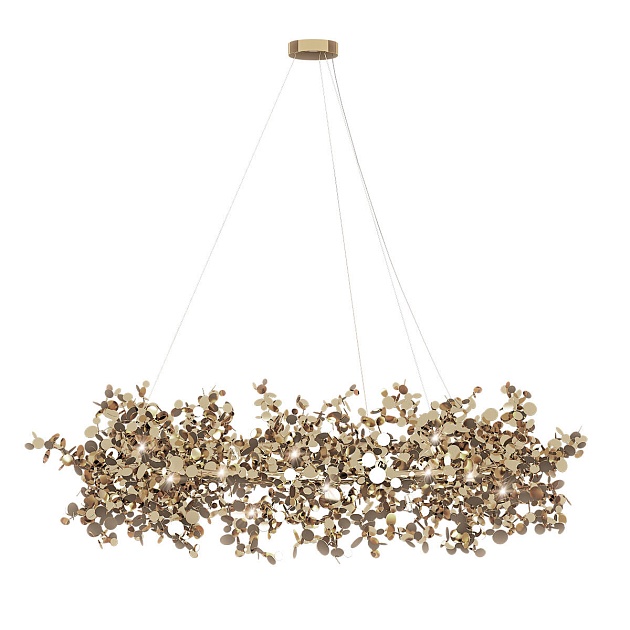 Подвесная люстра Loft IT Spark 10101/800 Gold Фото № 1