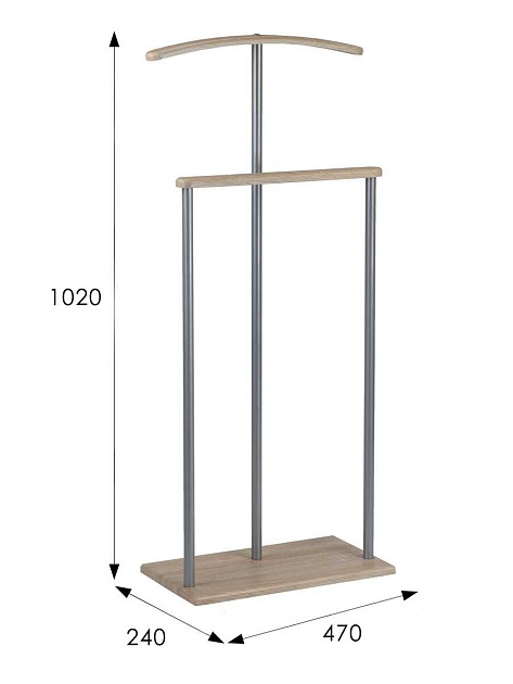 Костюмная вешалка Мебелик Дэви 1 004835 Фото № 3