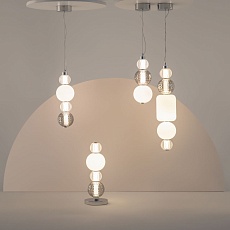 Подвесной светодиодный светильник Maytoni Collar P069PL-L17CH3K 1