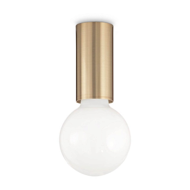 Потолочный светильник Ideal Lux Petit PL1 Ottone Satinato 233031 изображение 1 Потолочный светильник Ideal Lux Petit PL1 Ottone Satinato 233031 Фото № 1