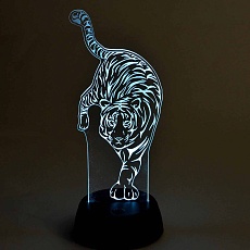 Светодиодная фигура Uniel ULI-M506 RGB/3AA Tiger/Black UL-00008401 3