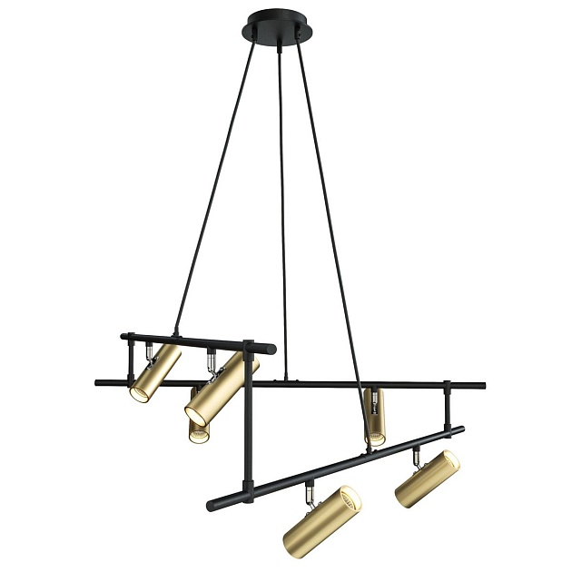 Подвесная люстра Maytoni Technical Rami MOD128PL-12GB изображение 1 Подвесная люстра Maytoni Technical Rami MOD128PL-12GB Фото № 1