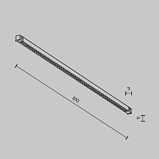 Трековый светильник Maytoni Technical EXILITY X Points TR241-2-12W4K-B 3