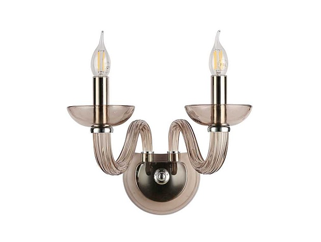 Бра Newport 8642/A chrome coffee М0071703 Фото № 1