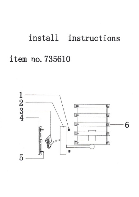 Бра Lightstar Epsilon 735610 фото 6