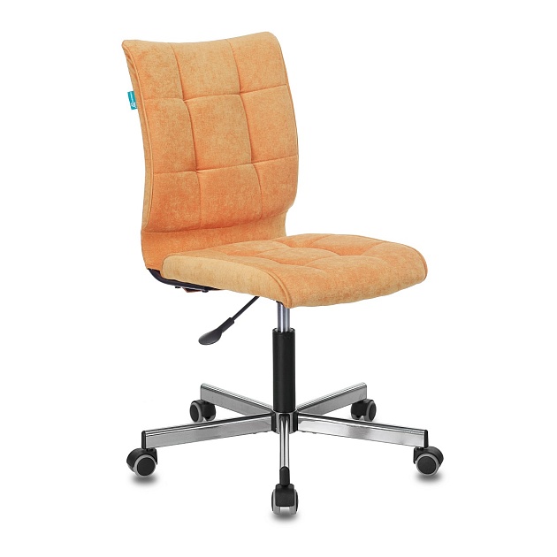 Офисное кресло Бюрократ CH-330M/VELV72 оранжевый Velvet 72 крестовина металл изображение 1 Офисное кресло Бюрократ CH-330M/VELV72 оранжевый Velvet 72 крестовина металл Фото № 1