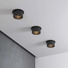 Встраиваемый светильник Elektrostandard Moll 25004/01 GU10 черный a064244 5