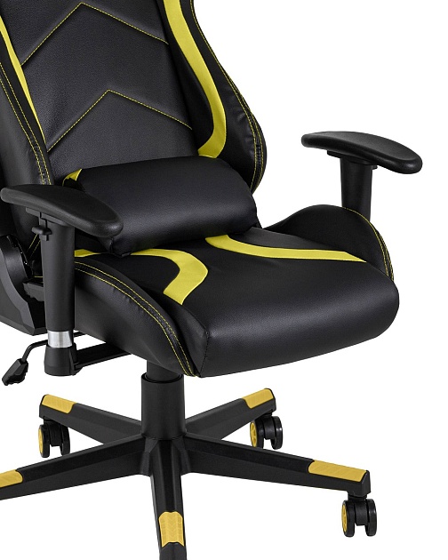 Игровое кресло TopChairs Cayenne желтое SA-R-909 yellow фото 7