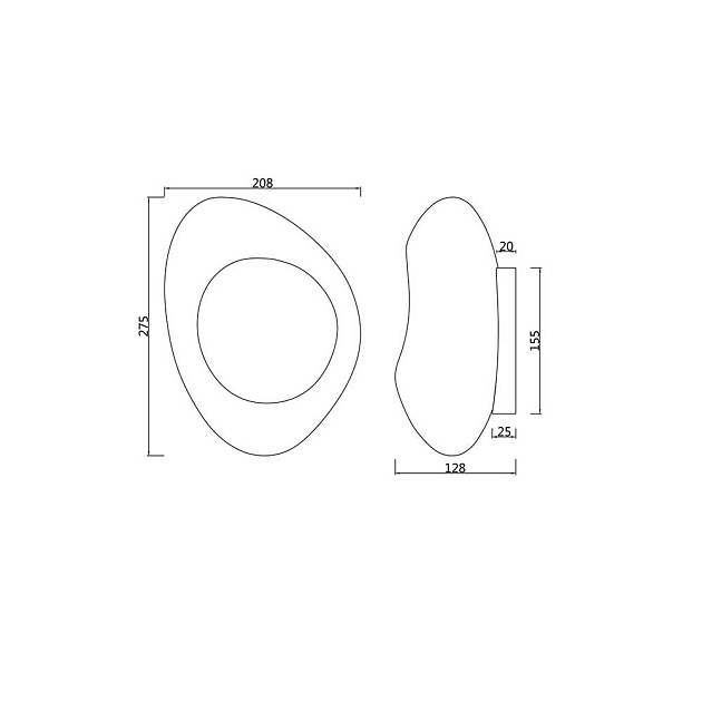 Настенный светильник Maytoni Mabell MOD306WL-01CH Фото № 6