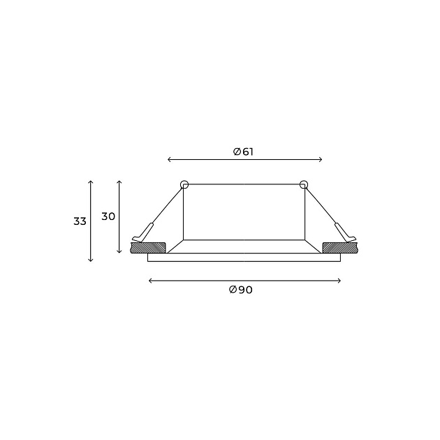 Встраиваемый светильник Hesby Lighting Glow HSBL_0221 Фото № 2