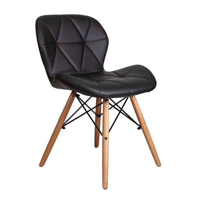 Кухонный стул AksHome Colin черный, экокожа 63127 Фото № 1